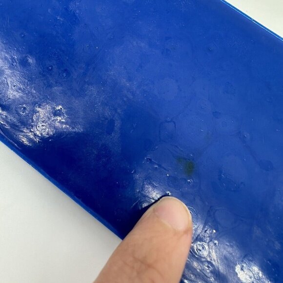 Bud Light Bar Mat Blue Rubber Barware Budweiser White Logo Anheuser Busch - Picture 5 of 8